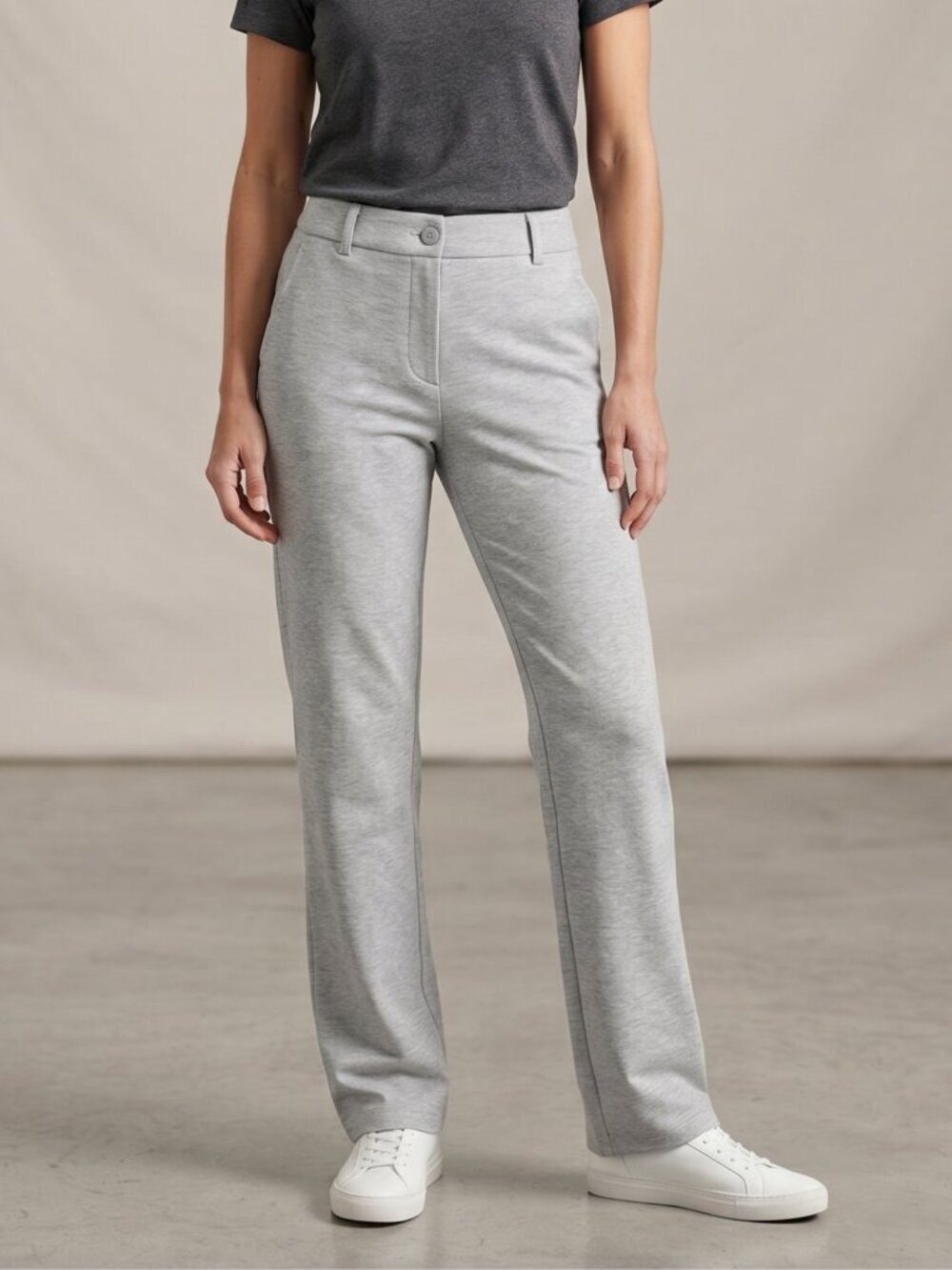 New Gray Soft Casual Wide Leg Pants – Size XL – Comfy & Stylish Everyday Wear